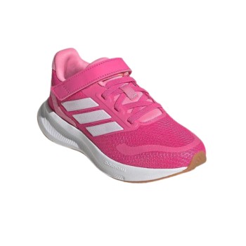 adidas Runfalcon 5 El C Αθλητικά Παιδικά Παπούτσια Running με Κορδόνια Ροζ